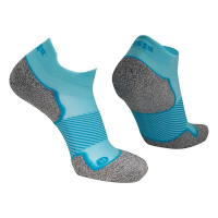 Adult OS1st Pickleball No Show Pickleball Socks Large Aqua