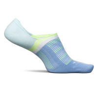 Women's Feetures Everyday Ultra Light Invisible No Show Socks Small Speedburst Blue