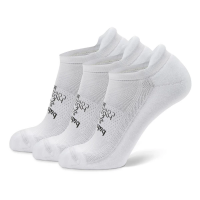 Adult Balega Hidden Comfort Tab 3 Pack 3 Pack No Show Socks Medium White