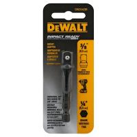 DeWALT Impact Ready 1/4 in to 3/8 in Socket Adaptor