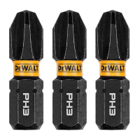 DeWALT FlexTorq Phillips #2 Impact Driver Bit - 3 Pack