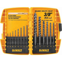 DeWALT Black Oxide Drill Bits - 14 Piece Set