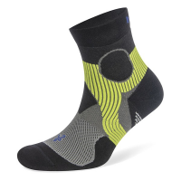 Adult Balega Support Quarter Running Socks Medium Light Grey/Black