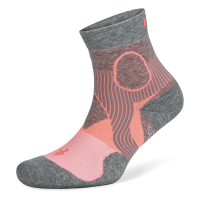 Adult Balega Support Quarter Running Socks Small Mid Grey