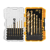 DeWALT Impact Ready Titanium Nitride Coated Speed Tip Drill Bits - 14 Piece Set