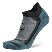 Adult Balega Blister Resist Tab No Show Running Socks Large Grey/Blue