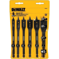 DeWALT Spade Drill Bit Set - 6 pack