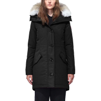 Women's Canada Goose Rossclair Parka Small Black