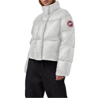 Women's Canada Goose Cypress Puffer Jacket Large Silverbirch