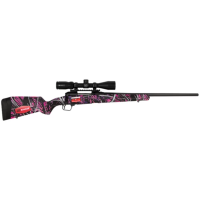 Savage Arms 110 Apex Hunter Muddy Girl Rifle with Vortex Crossfire II 3-9x40 Scope