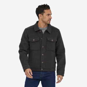Men’s Melton Wool Trucker Jacket