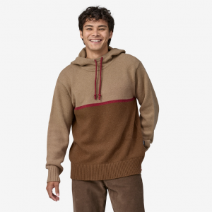 Men’s Recycled Wool-Blend Sweater Hoody