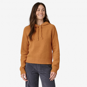 Women’s Recycled Wool-Blend Hooded Pullover Sweater