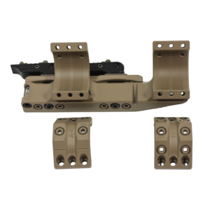 Spuhr QDP-4046 FDE: Cantilever Scope Mount 34mm 0 MIL/0 MOA Quick Detach