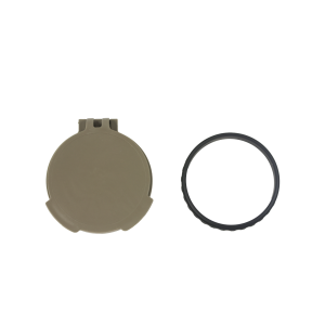 Tenebraex: ZCO Tactical Flip Cover W/Adapter, Objective Lens Cap, 56MM FDE