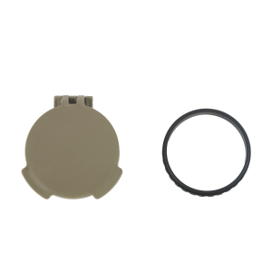Tenebraex: ZCO Tactical Flip Cover W/Adapter, Objective Lens Cap, 50MM FDE