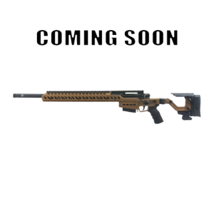 Accuracy International: AT-XC, 6.5 Creedmoor, Folding, 24", Dark Earth, Left Hand