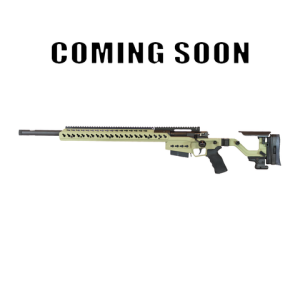 Accuracy International: AT-XC, 6.5 Creedmoor, Folding, 24", Sage Green, Left Hand