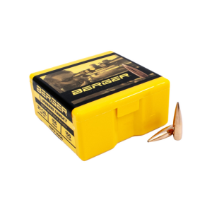 Berger 30726: 30 Cal 155gr Hybrid Target Rifle Bullet, 500/Box