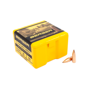 Berger 22410: 22 Cal 52gr FB Target Rifle Bullet, 100/Box