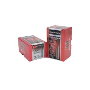Hornady: 6.5MM, .264, 140gr, ELD MATCH, (1-8"), 500/Box