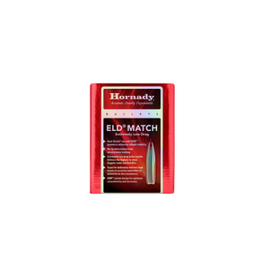 Hornady: 6.5MM, .264, 147gr, ELD MATCH, (1-8"), 500/Box
