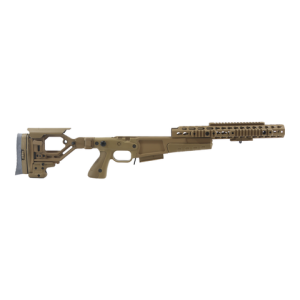 Accuracy International - AX AICS Chassis, Rem 700 SA - 13" - Dark Earth