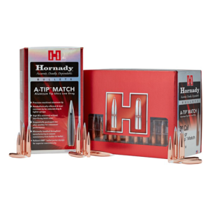 Hornady: .25 Cal .257 138gr. A-TIP Match 100/Box
