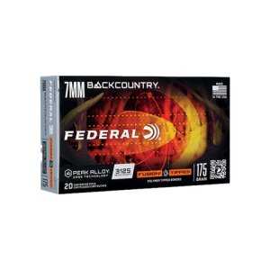 Federal - 7mm Backcountry Fusion Tipped - 175gr 20/Box