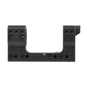 Spuhr SP-4002CM: 34mm Picatinny Mount 0 MOA - 1.5", Extended Housing