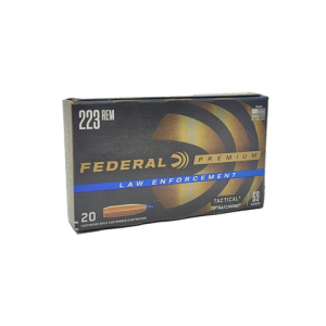 Federal: .223 Rem, 69gr, Tactical Tip Match King, 20/Box