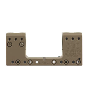 Spuhr SP-3601: 30mm Picatinny Scope Mount, 20.6 MOA - FDE