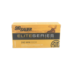Sig Sauer: 243 Win, 90gr Elite Series, Tipped, 20/Box