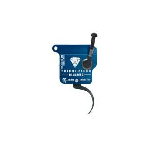 TriggerTech: REM 700 Rough Diamond Trigger - PVD Black Pro Clean, LH