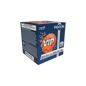 Fiocchi 410VIP75: 410 Ga 2.5" 1/2 OZ 7.5 Shot, 250/Flat