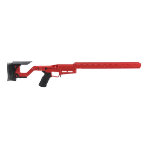 Accuracy International: AT-X AICS, Remington 700 SA, Long Upper Chassis, M-LOK, Fire Red
