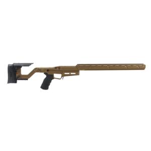 Accuracy International: AT-X AICS, Remington 700 SA, Long Upper Chassis, M-LOK, Dark Earth