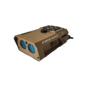 FIRE4000 Weapon Mounted Laser Rangefinder, Elite Version - FDE