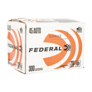 Federal: .45 AUTO, 230gr, Full Metal Jacket, 300/Box