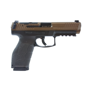 HK: VP9A1 F, OR, 9mm, 1x17RD 1x20RD Magazines, Midnight Bronze