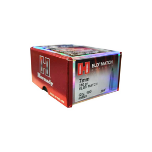 Hornady: 7mm .284 180 gr ELD(R) Match 100/Box