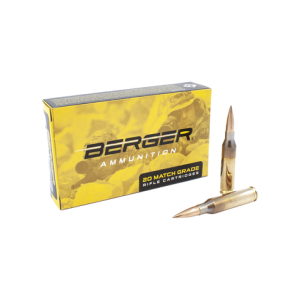 Berger: .308 Win, 175gr, OTM Tactical Rifle Ammunition, 20/Box