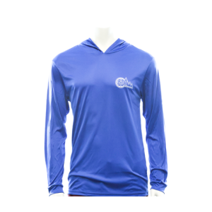 MHSA: Sun Hoodie, Royal White Logo