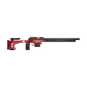 Anschutz: 1727 APR Competition, .22LR, Steel Forearm, 22", Red/Blk