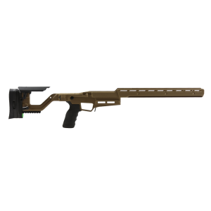 Accuracy International: AT-X AICS, Remington 700 SA, Short Upper Chassis, M-LOK, Dark Earth