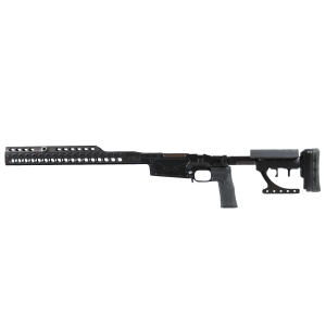 Spuhr: SICS - Spuhr Ideal Chassis System, Black, 16" - Rem 700 S/A, HBAR - Left Hand