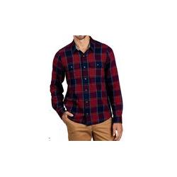 Men's Indigo Flannel Shirt