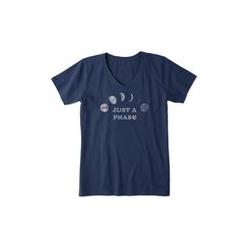 Women's Just A Phase Crusher Vee Shirt