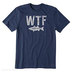 Men's WTF Fish Crusher Tee Shirt