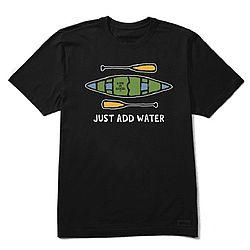 Men's Just Add Water Canoe Crusher Tee Shirt
